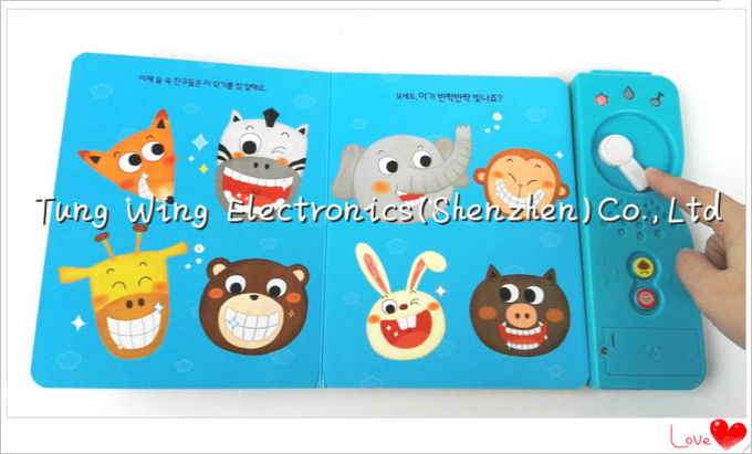 Kundenspezifische Form-Spültoilette formte solides Modul für musikalisches Buch 1 des Babys