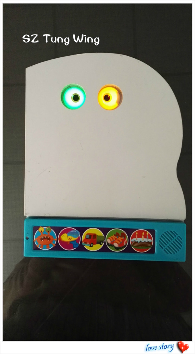 Lustige solides Modul des Monster-5 mit 2 LED für BabyMusikbuch 1